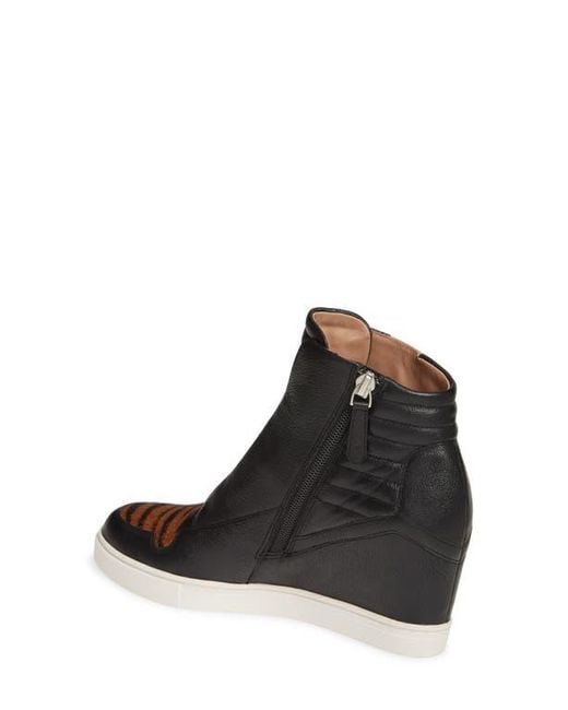 Linea Paolo Brown Filipa Ii Wedge Sneaker Bootie