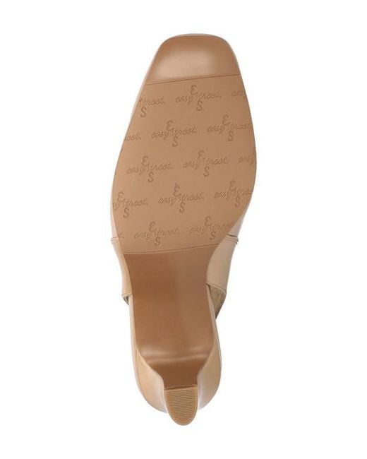 Easy Street Natural Ritsa Slingback Pump
