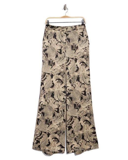 L'Agence Natural Pilar Silk Wide Leg Pants