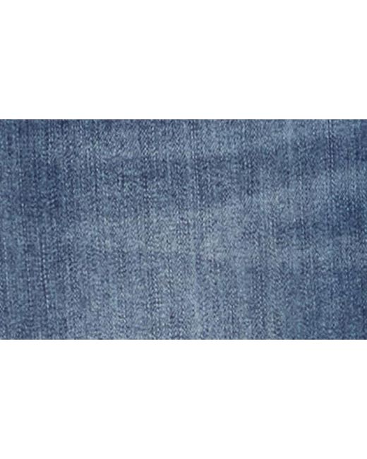 Kut From The Kloth Blue Abigail High Waist Crop Straight Leg Jeans