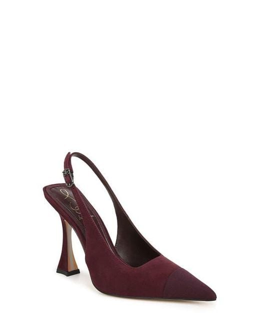 Court Shoes Sam Edelman Zapatos De Tacón Odette Para Mujer, Chocolate (Rich Chocolate), 41.5 EU Heels Pink