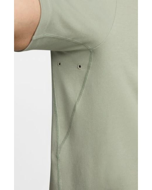 Nike Green Primary Training Dri-Fit Short Sleeve T-Shirt for men