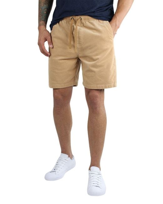 Jachs New York Natural Stretch Corduroy Pull-on Shorts for men
