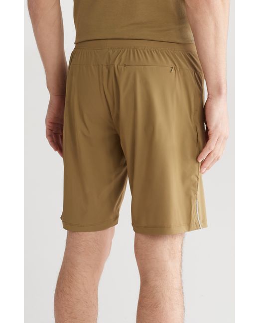 Kenneth Cole Natural Water Repellent Active Stretch Running Shorts for men