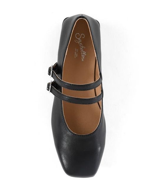 Seychelles Black Frannie Mary Jane Pump