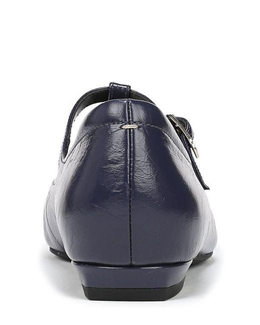 27 EDIT Naturalizer Blue Bella T-Strap Flat