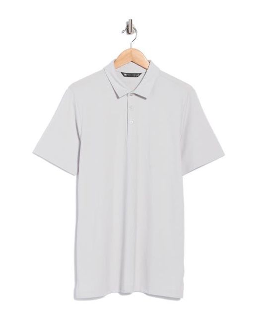 Travis Mathew White Featherweight Performance Polo for men