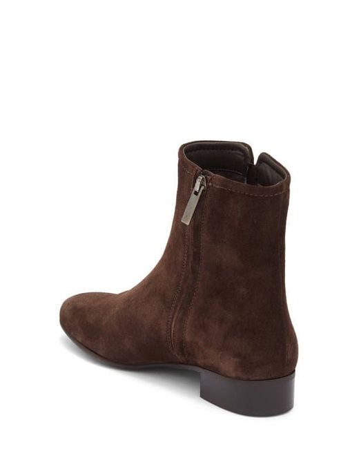Aquatalia Brown Sahara Waterproof Bootie