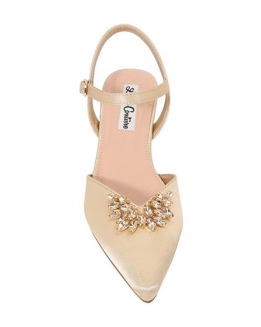 Lady Couture Metallic Classy Pointed Toe Pump