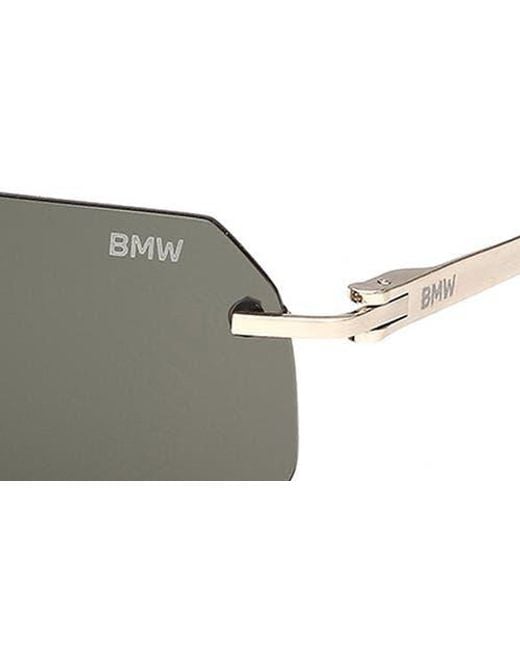 BMW Gray 59Mm Sunglasses for men