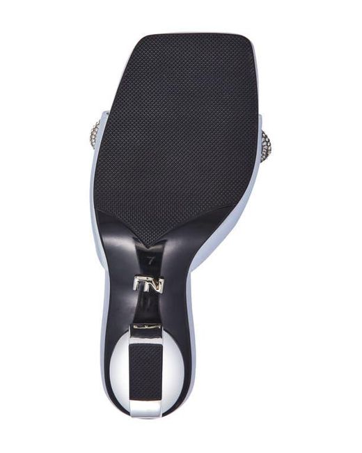 Ninety Union White Regal Bow Slide Sandal