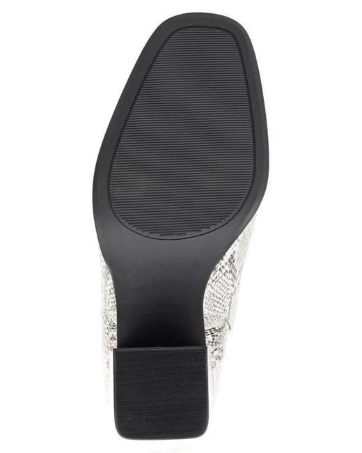 Journee Collection White Adalia Block Heel Bootie
