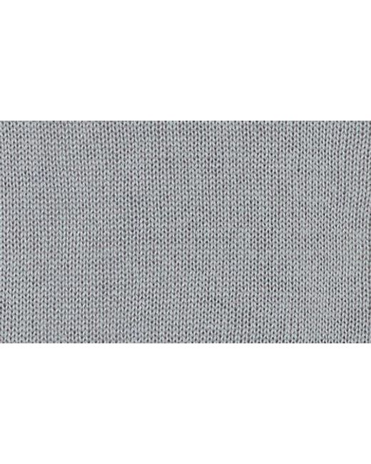 Max Studio Gray Knit Shell Top