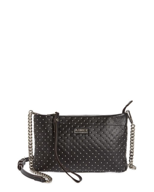 Aimee Kestenberg Fiery Convertible Chain Crossbody Bag In Black Micro