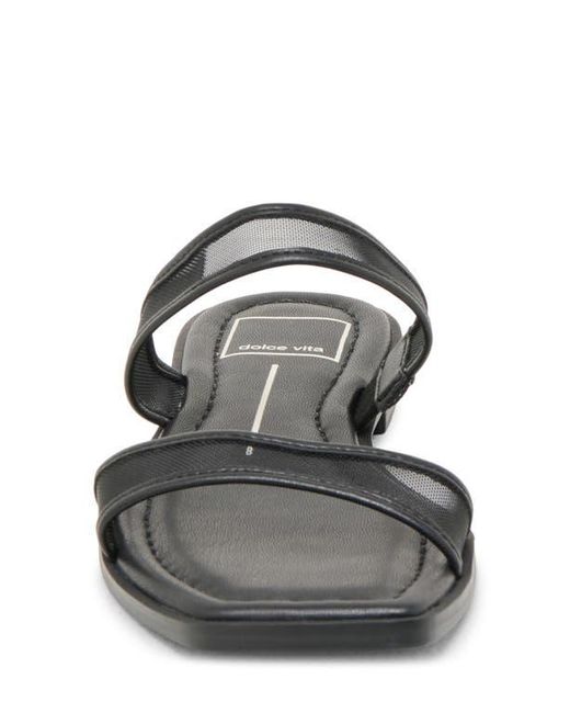 Dolce Vita Black Ivian Slide Sandal