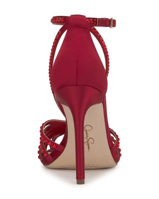 Jessica Simpson Red Jittale Pump