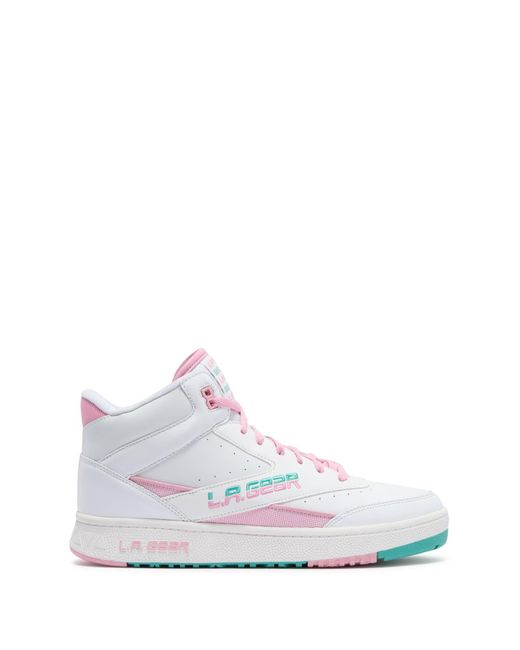 La gear top white high tops