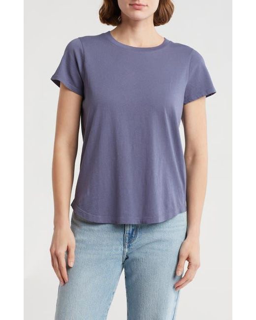 Madewell Blue Vintage Crewneck Cotton T-Shirt