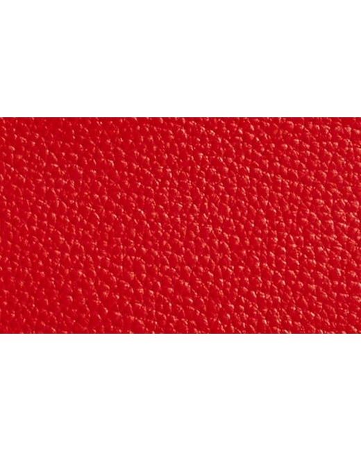 Love Moschino Red Pebbled Shoulder Bag