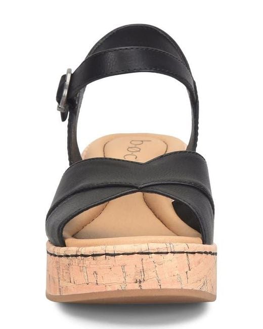 B O C BY BØRN Blue Lessa Wedge Sandal