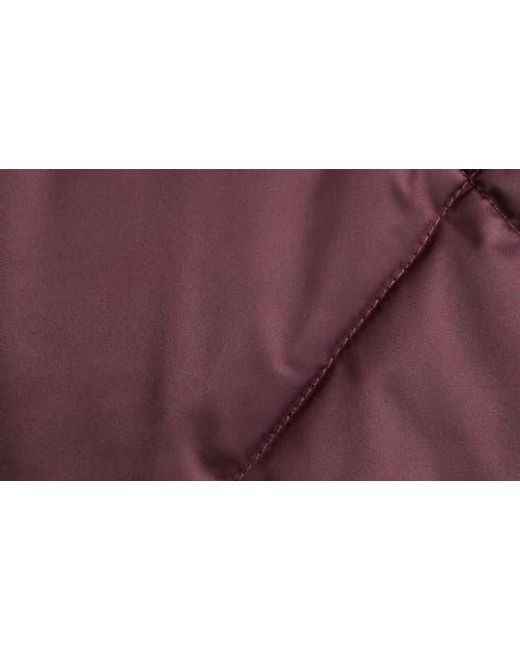 L'Agence Red Violeta Reversible Bomber Jacket