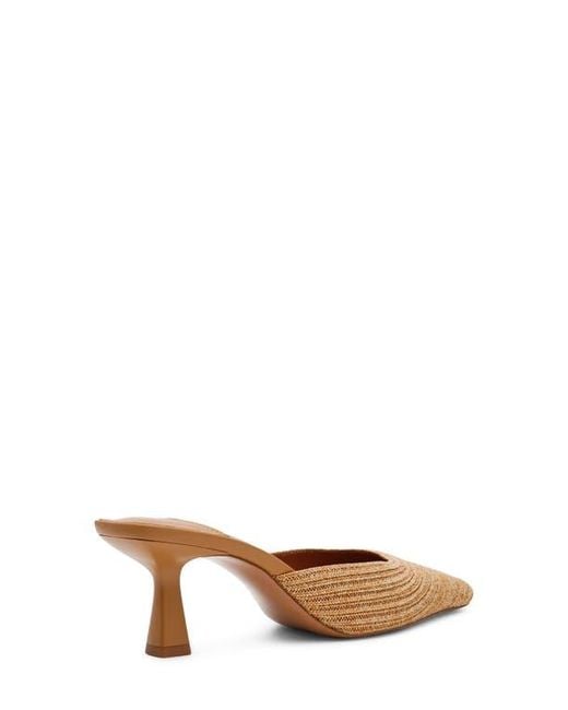 Steve Madden White Alyse Mule