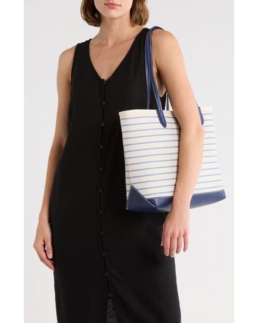 Sam Edelman Gray Waylon Nautical Large Tote Bag