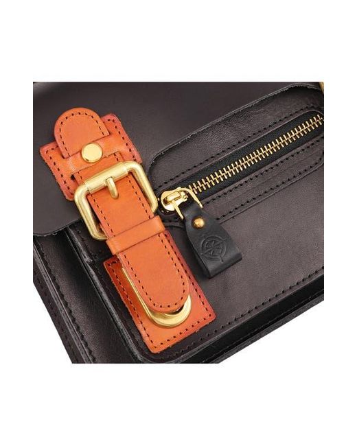 Old Trend Black Aster Mini Leather Satchel