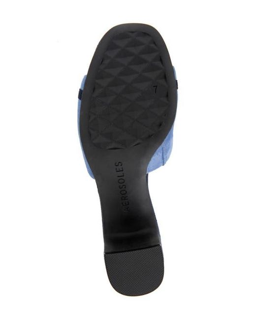 Aerosoles Blue Gela Slide Sandal