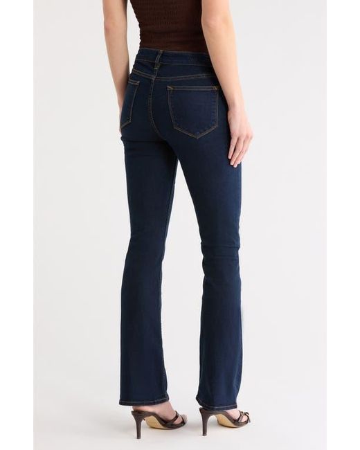 Vigoss Blue Button Fly Bootcut Jeans