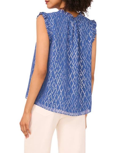 Parker Blue The Jenna Split Neck Top