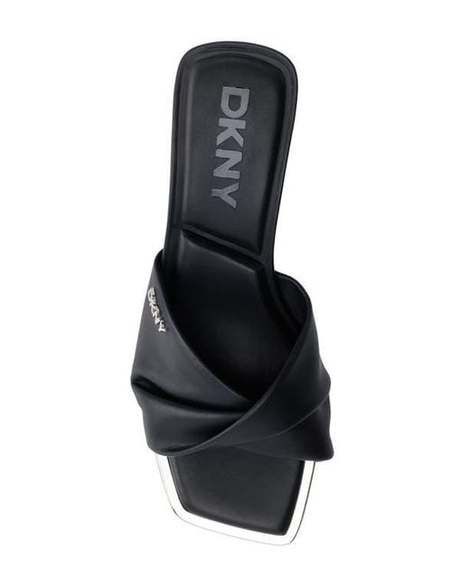 DKNY Blue Jolaine Twist Sandal