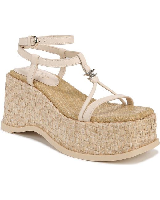 Circus by Sam Edelman Metallic Odette Platform Wedge Sandal