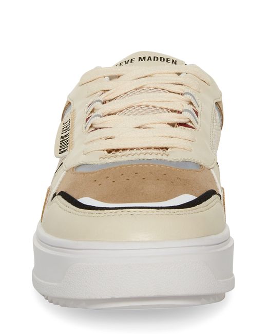 Steve Madden Natural Lyam Sport Casual Sneaker for men