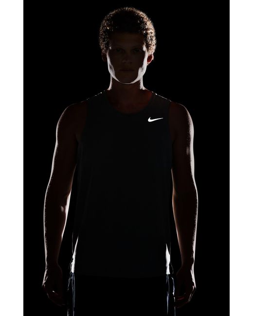 Nike Gray Dri-fit Running Tank for men