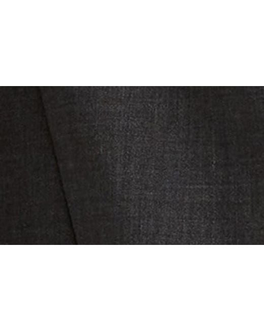 Twp Black Tabitha Double Breasted Wool Blend Blazer