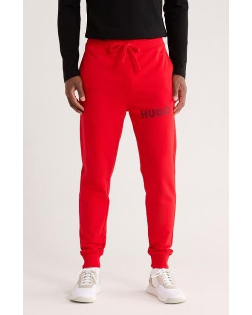 HUGO Red Dramtol Cotton Joggers for men