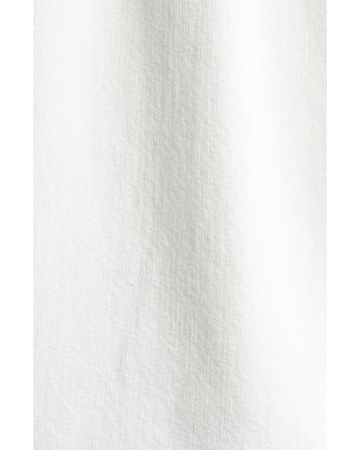 FRAME White Textured Terry Overshirt for men