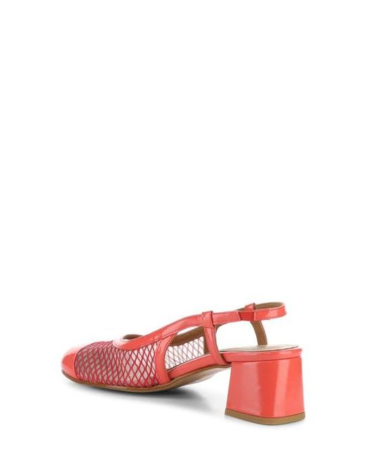 Fly London Red Soki Slingback Pump