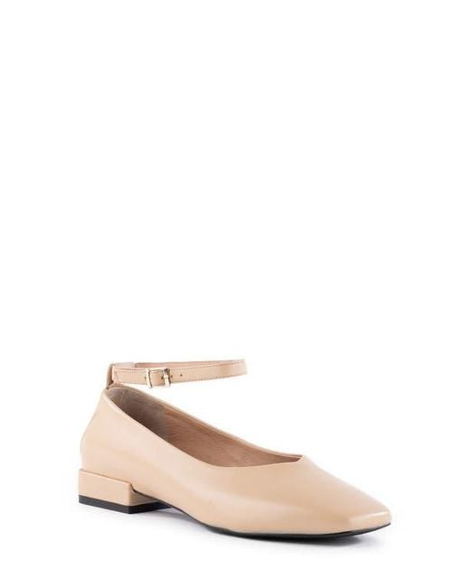 Seychelles Pink Pumpkin Ankle Strap Square Toe Pump