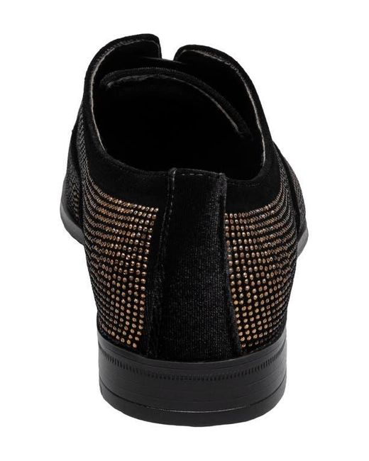 Stacy Adams Black Starleigh Rhinestone Slip-On Loafer for men