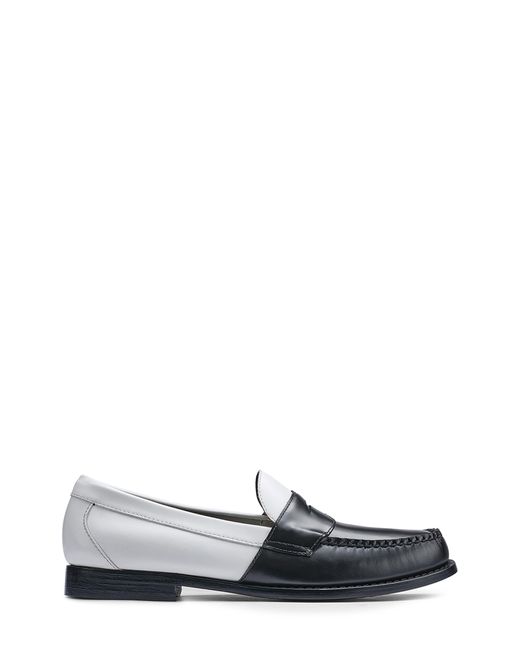 G.H.BASS Gray Logan Colorblock Penny Loafer for men