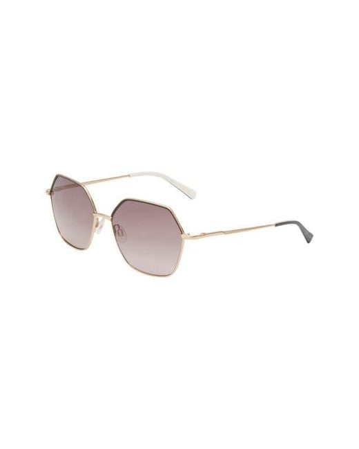 Ted Baker Pink 57Mm Oversize Sunglasses