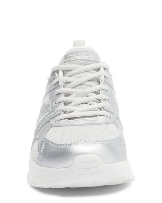 Skechers White Bobs Vamos Sneaker