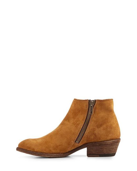 Frye Brown Carson Piping Bootie