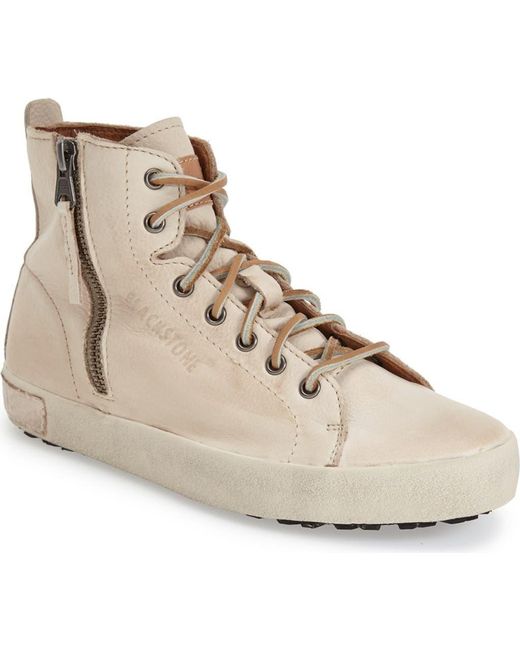 Blackstone Women's Natural 'Jl' High Top Sneaker