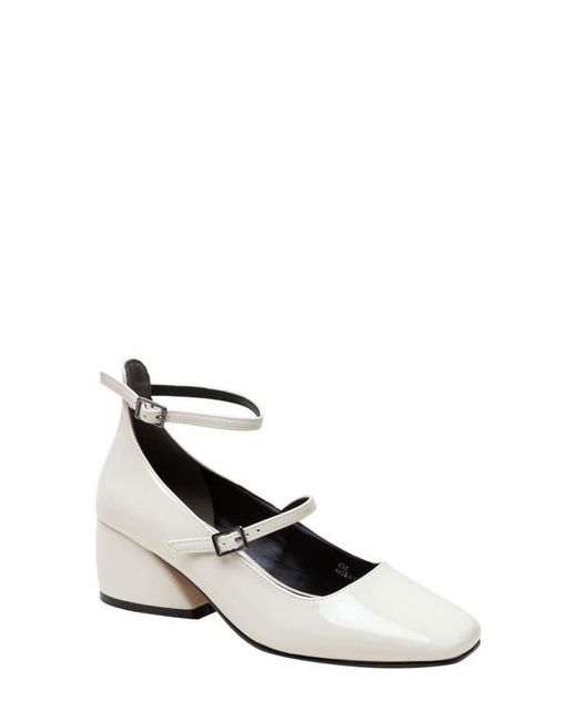 Lisa Vicky White Saint Ankle Strap Pump