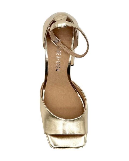 Chelsea Crew Metallic Chaser Platform Pump