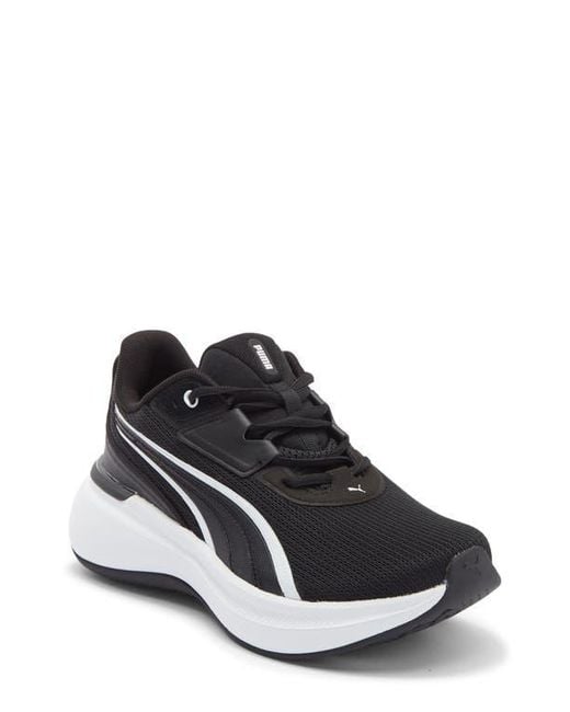 PUMA Black Softride Exo Sneaker for men