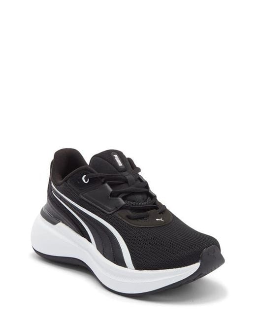 PUMA Black Softride Exo Sneaker for men